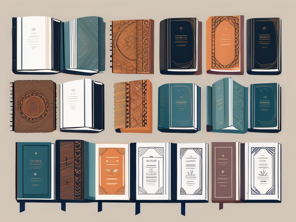 A diverse collection of open bibles