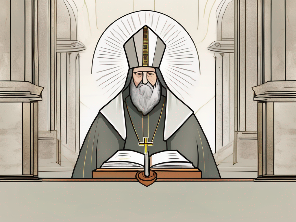A symbolic representation of saint cyprian
