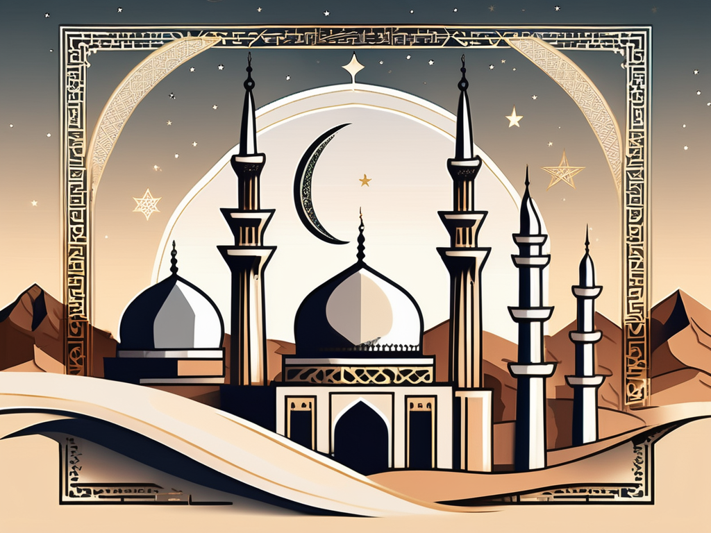Various islamic architectural landmarks