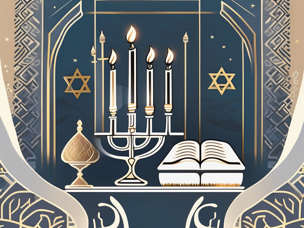 Various symbolic elements of judaism