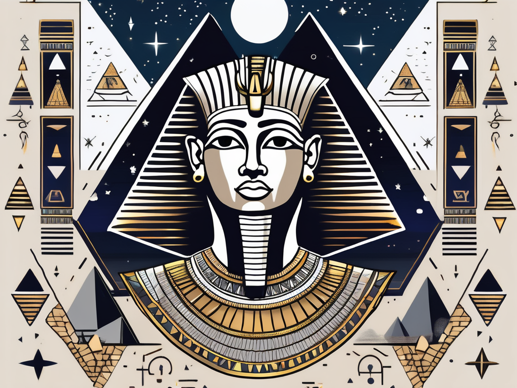 The ancient egyptian god amenet