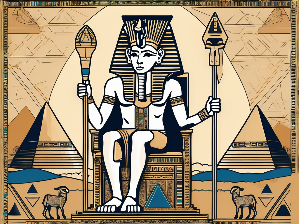 The egyptian god amun