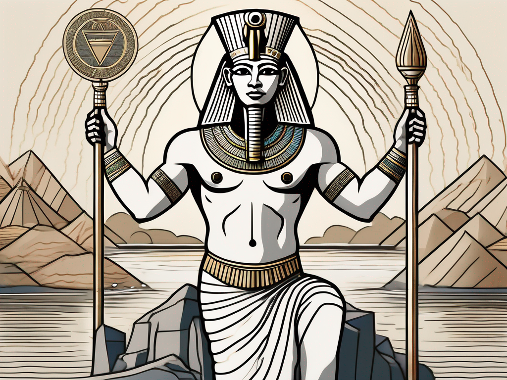 The egyptian god hapi