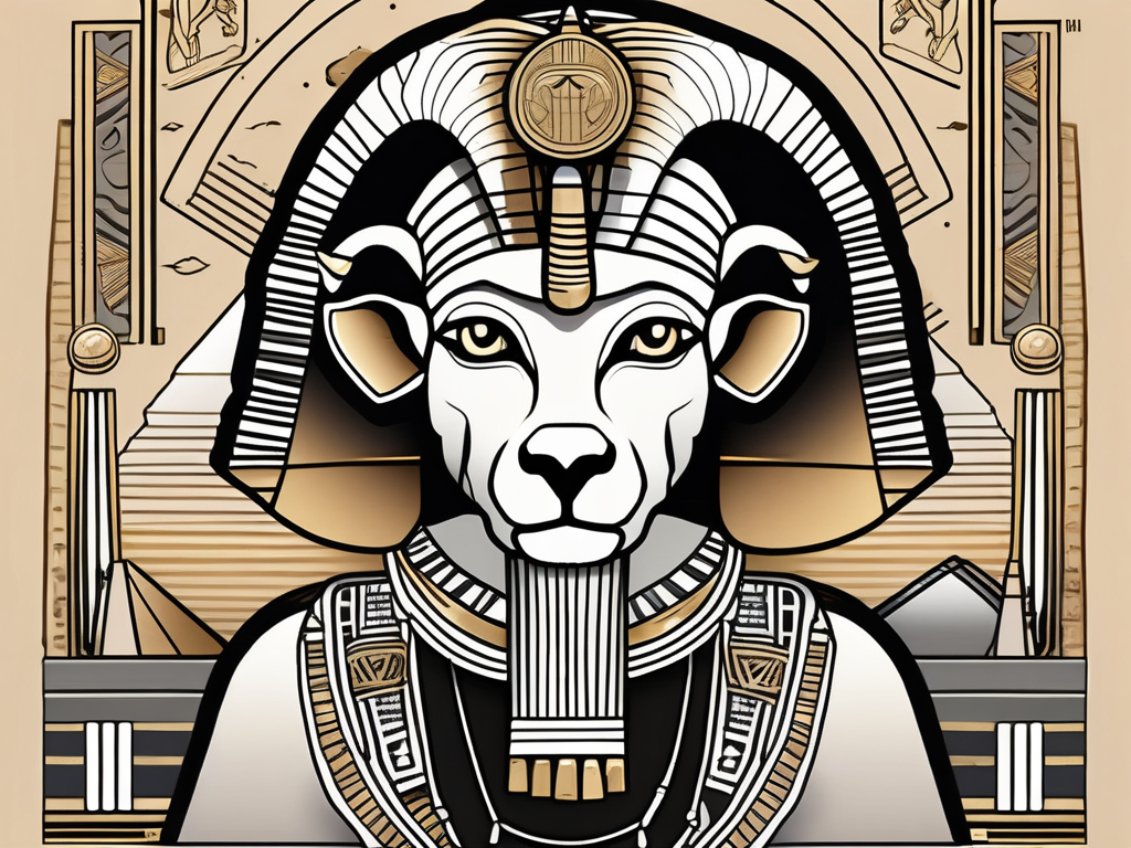 The egyptian god kherty