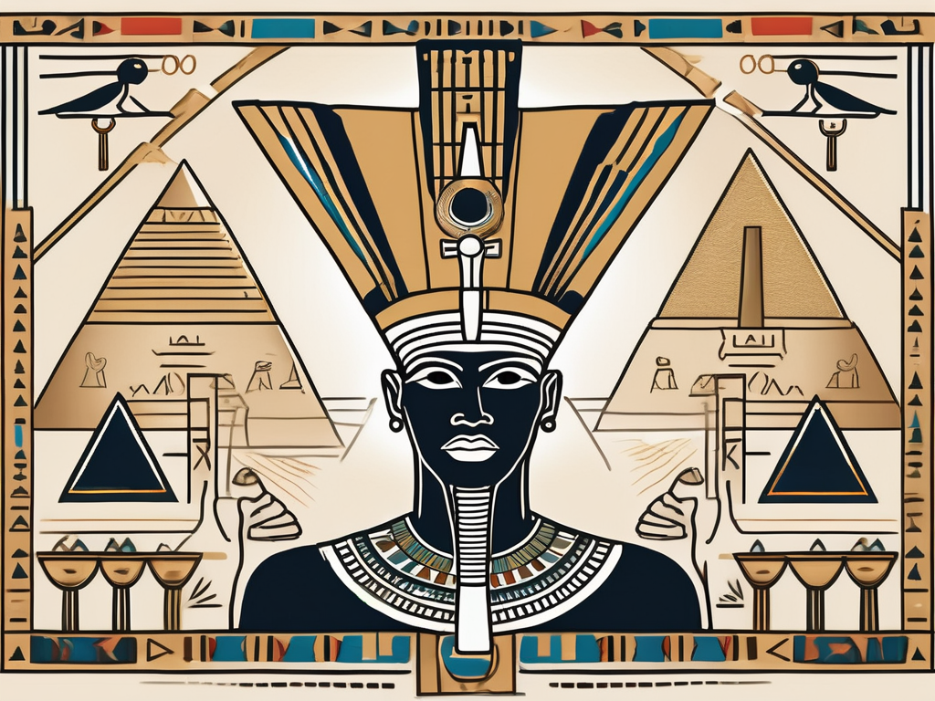 The ancient egyptian deity ptah-hotep