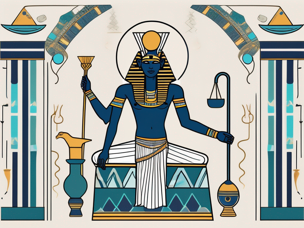 The ancient egyptian god of water