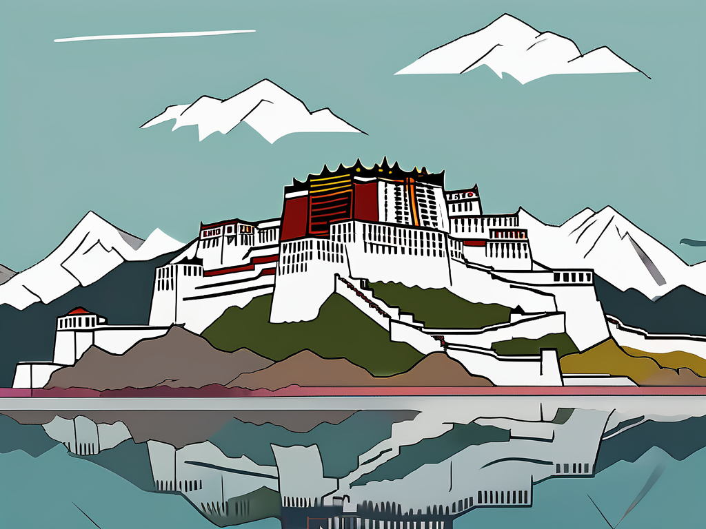 The potala palace in lhasa