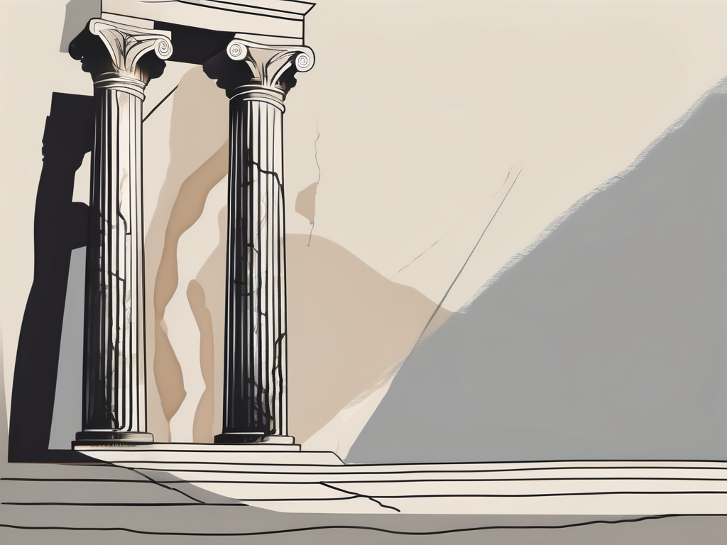 A greek column