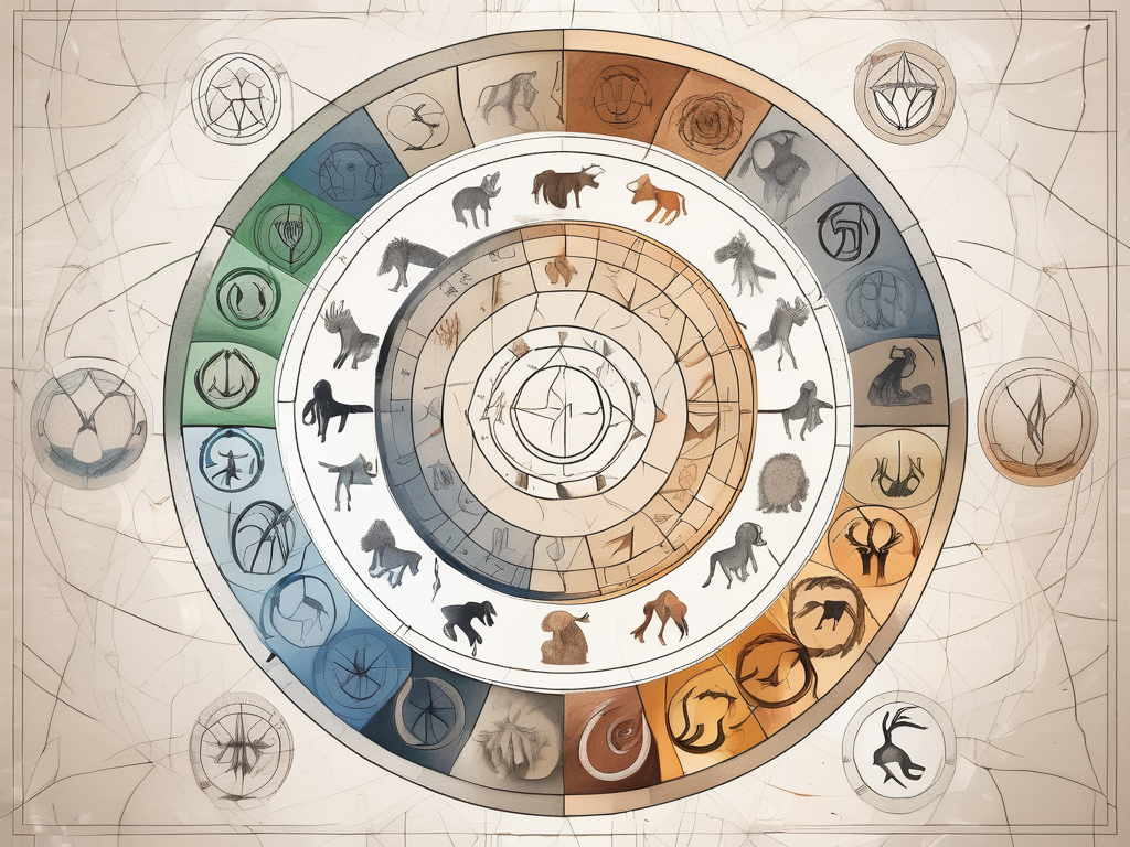 The twelve zodiac signs