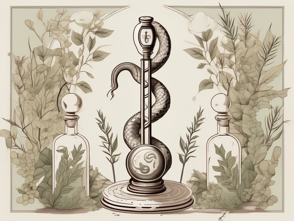The rod of asclepius